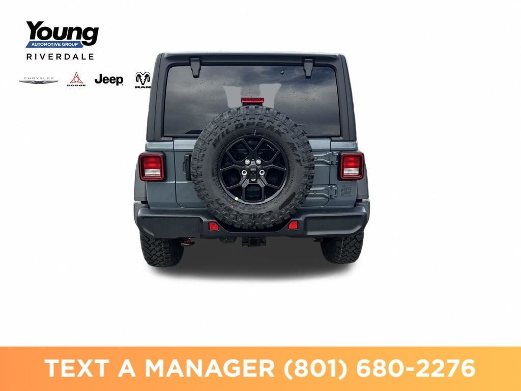 New 2026 Jeep Wrangler 4-DOOR WILLYS Sport Utility