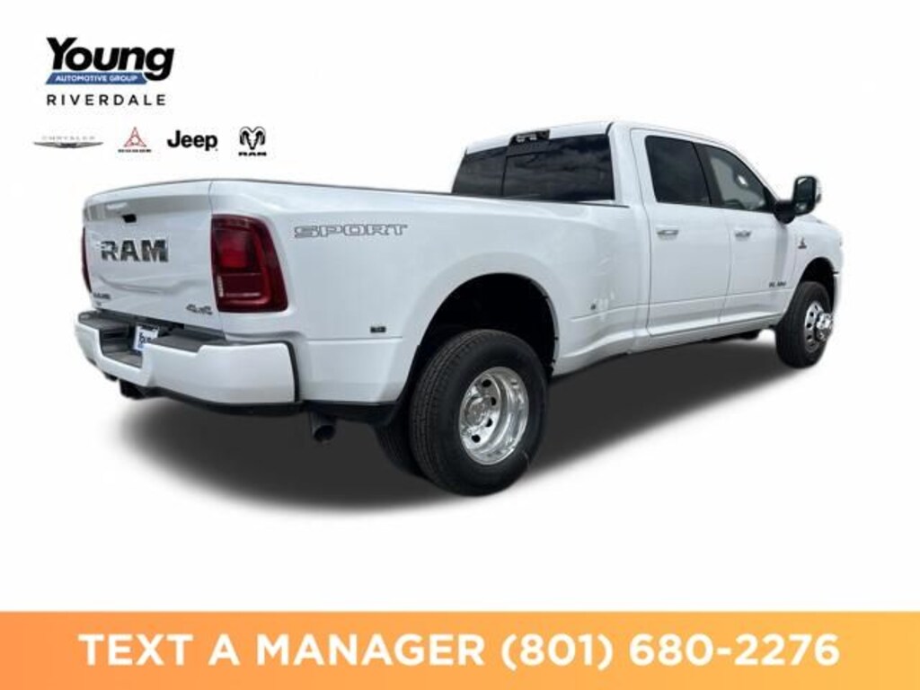 New 2026 Ram 3500 LARAMIE CREW CAB 4X4 8' BOX Pickup