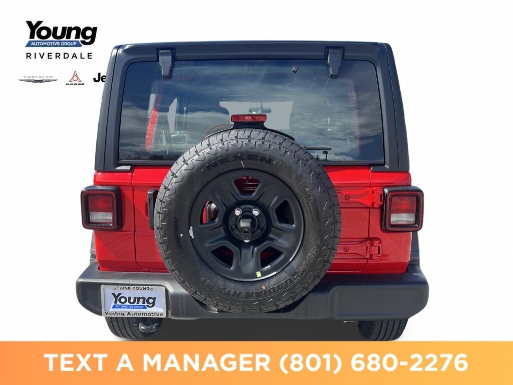 New 2026 Jeep Wrangler 4-DOOR SPORT Sport Utility