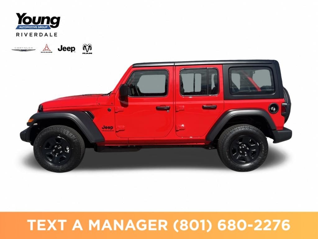 New 2026 Jeep Wrangler 4-DOOR SPORT Sport Utility