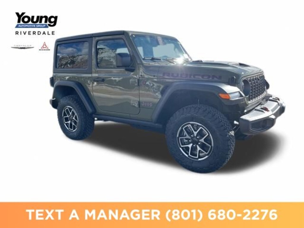 New 2026 Jeep Wrangler 2-DOOR RUBICON Sport Utility