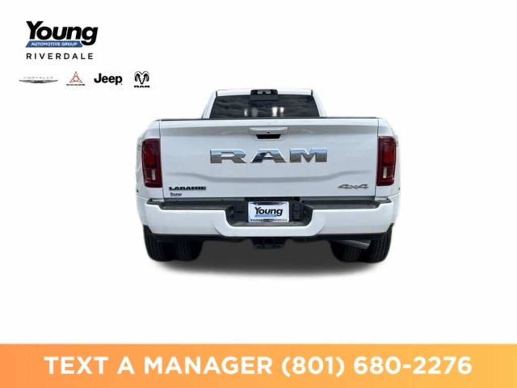 New 2026 Ram 3500 LARAMIE CREW CAB 4X4 8' BOX Pickup