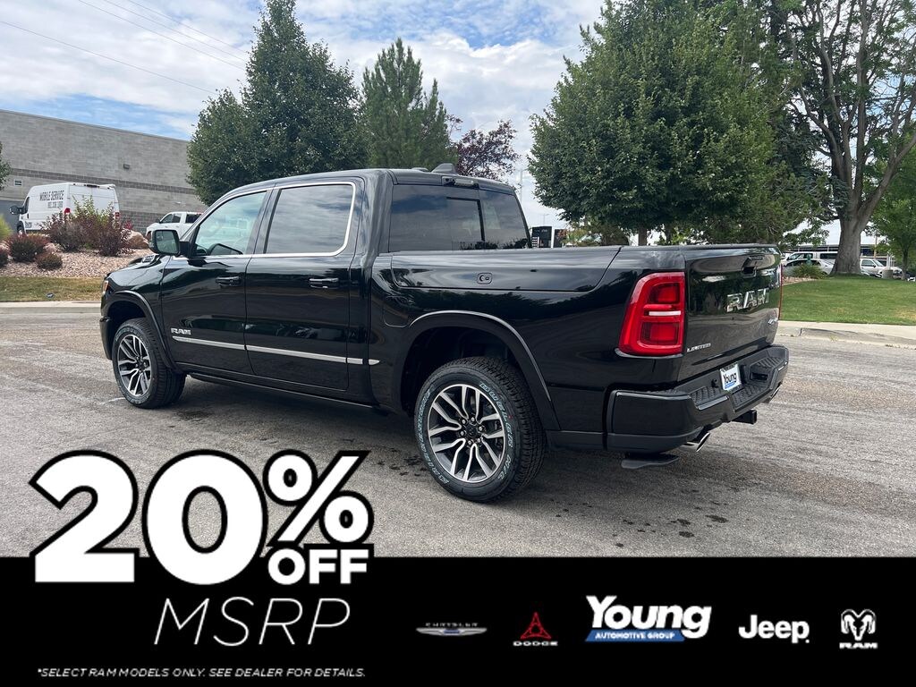 New 2026 Ram 1500 LIMITED CREW CAB 4X4 5'7 BOX Pickup