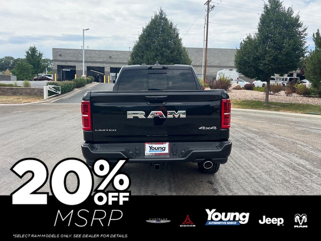 New 2026 Ram 1500 LIMITED CREW CAB 4X4 5'7 BOX Pickup