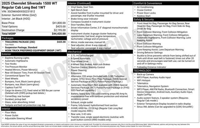 2025 Chevrolet Silverado 1500 Work Truck - Photo 22