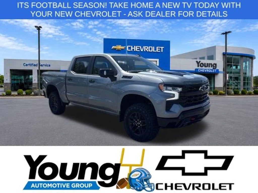 New 2026 Chevrolet Silverado 1500 LT Trail Boss Truck Crew Cab
