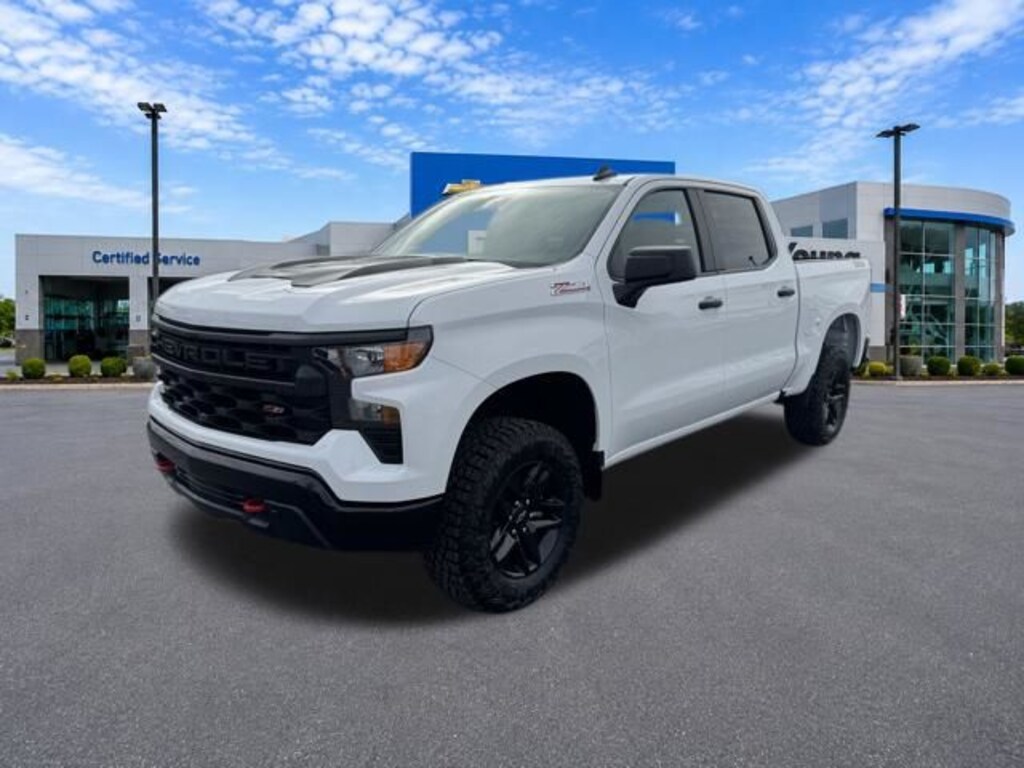 New 2026 Chevrolet Silverado 1500 Custom Trail Boss Truck Crew Cab