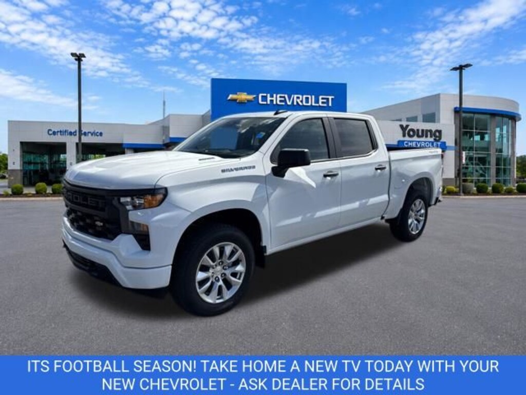 New 2026 Chevrolet Silverado 1500 Custom Truck Crew Cab