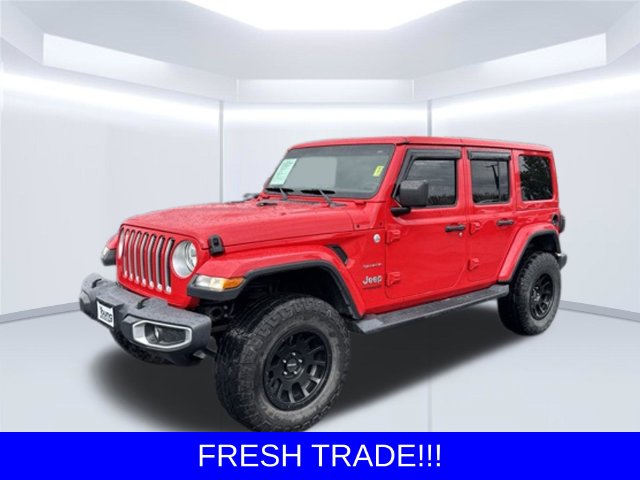 Used 2018 Jeep Wrangler Unlimited Sahara 4x4 SUV