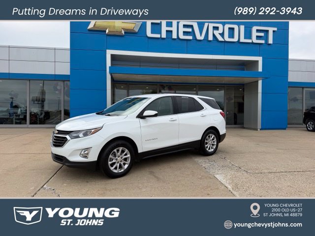 Used 2020 Chevrolet Equinox 2FL with VIN 3GNAXJEV9LS695951 for sale in Saint Johns, MI
