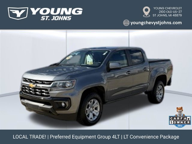 Used 2021 Chevrolet Colorado 4WD LT Truck Crew Cab