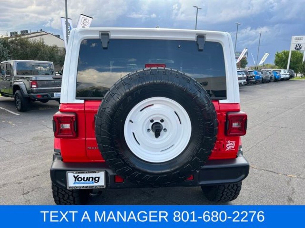 New 2026 Jeep Wrangler 4-DOOR SAHARA Sport Utility