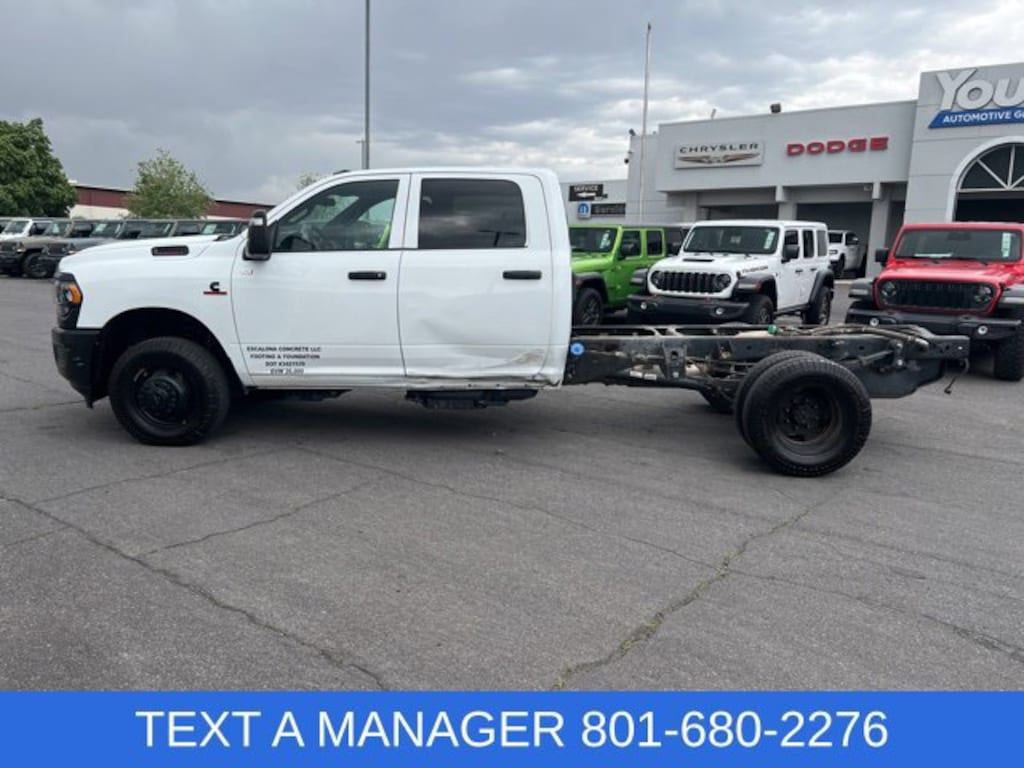 Used 2023 Ram 3500 Chassis Cab Tradesman Truck Crew Cab