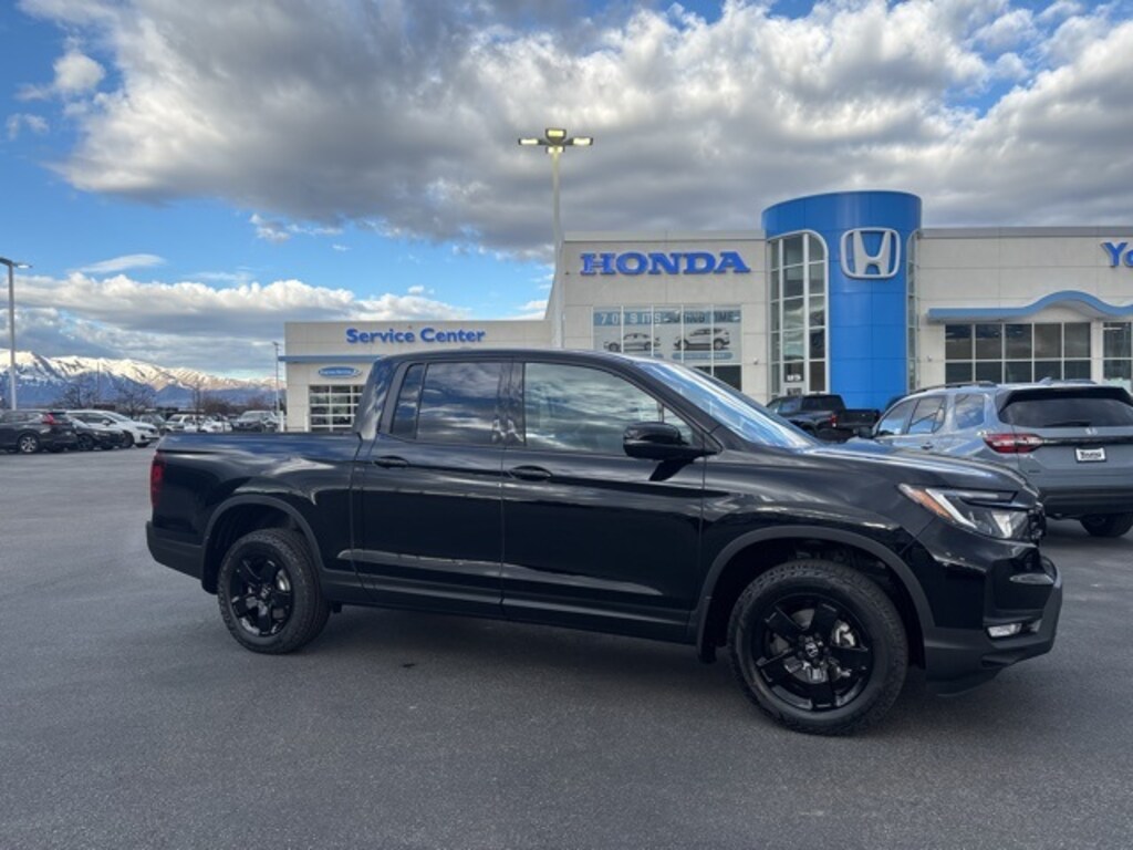 New 2026 Honda Ridgeline Black Edition Truck Crew Cab