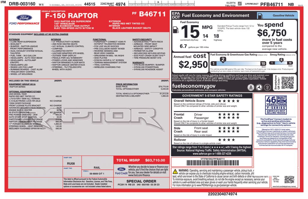 2023 Ford F-150 Raptor - Photo 40
