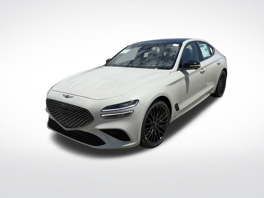 New 2026 Genesis G70 3.3T Prestige Graphite Sedan