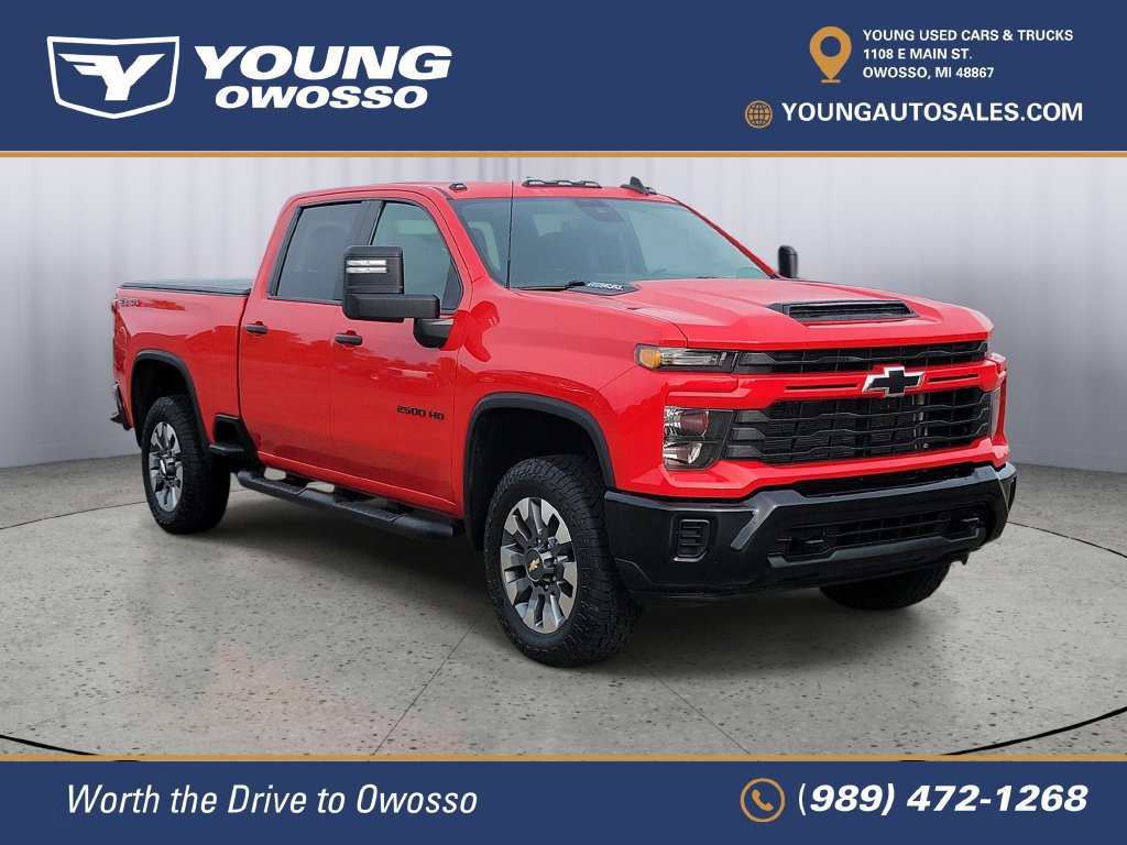 Used 2024 Chevrolet Silverado 2500 HD Custom Truck