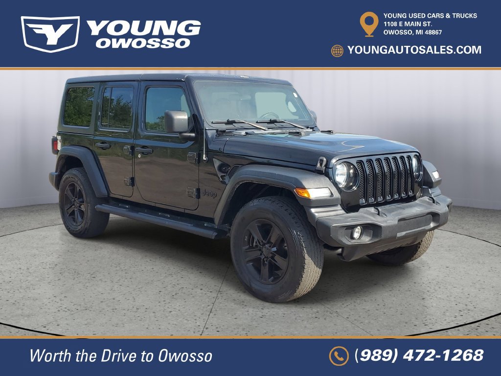 Used 2019 Jeep Wrangler Unlimited Sport Altitude 4x4 SUV