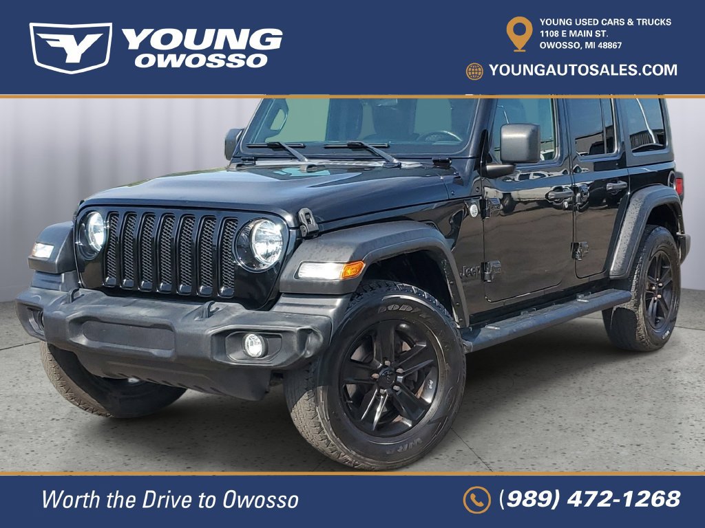 Used 2019 Jeep Wrangler Unlimited Sport Altitude 4x4 SUV