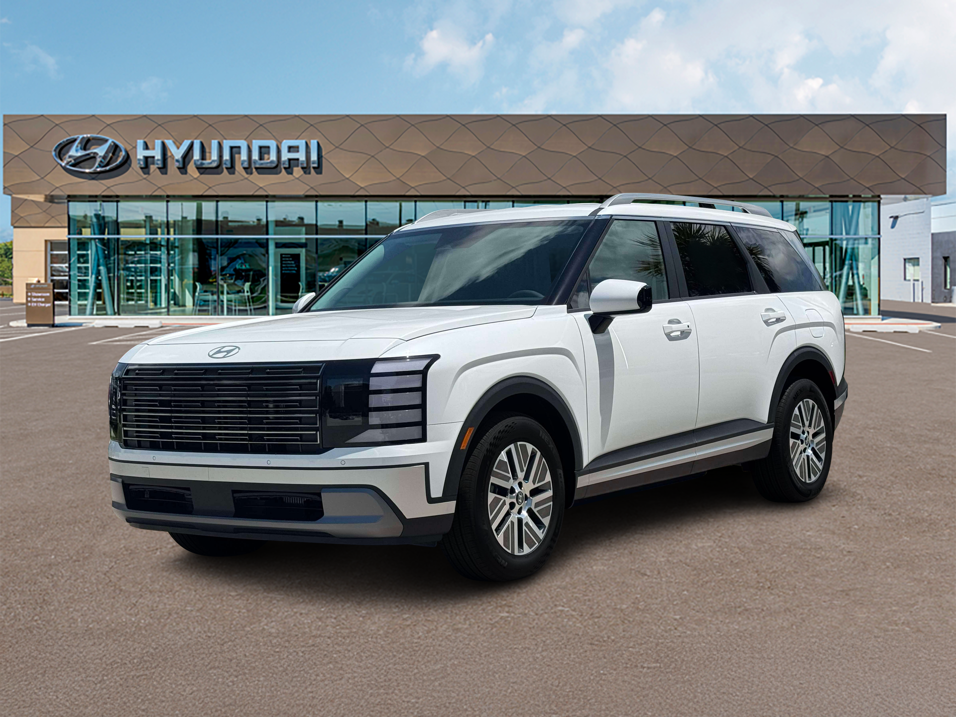 New 2027 Hyundai Palisade Hybrid Blue SEL 7P Blue SEL 7P FWD