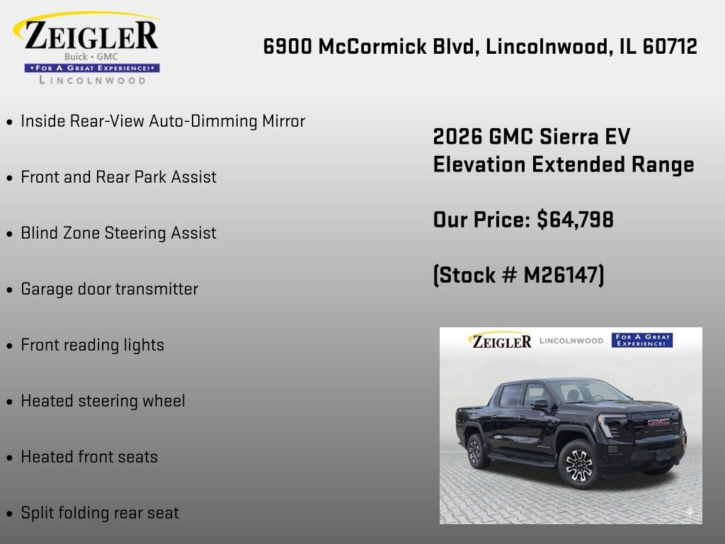 2026 GMC Sierra EV Elevation - Photo 29