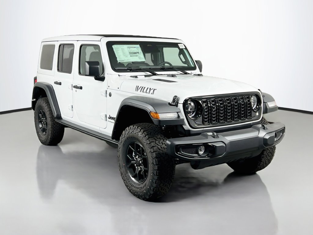 New 2027 Jeep Wrangler 4-DOOR WILLYS Sport Utility