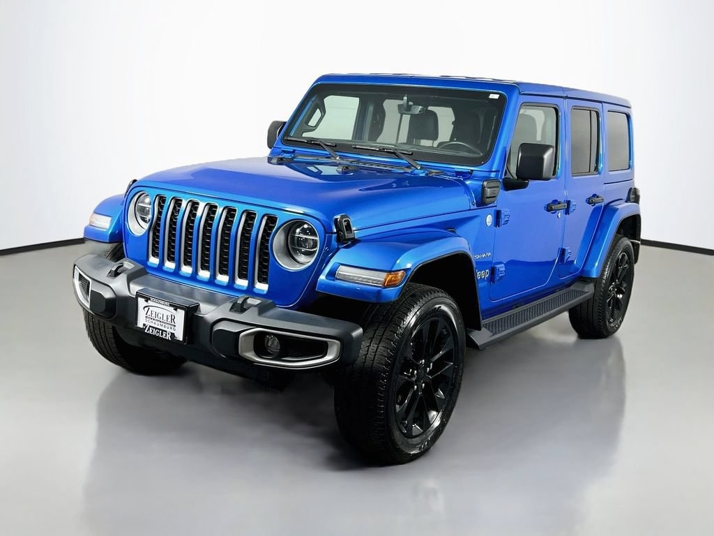 Used 2021 Jeep Wrangler 4xe Unlimited Sahara 4x4 SUV