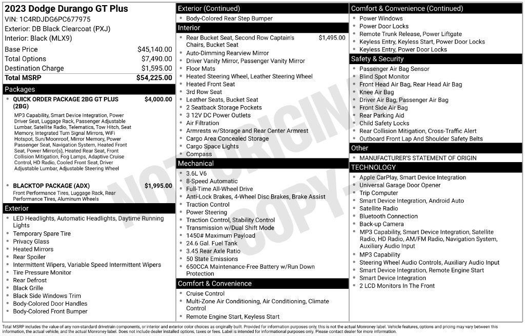 Used 2023 Dodge Durango GT Plus