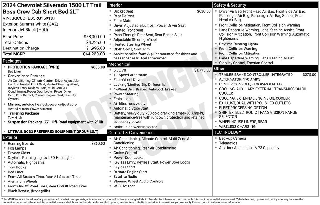 2024 Chevrolet Silverado 1500 LT Trail Boss - Photo 33