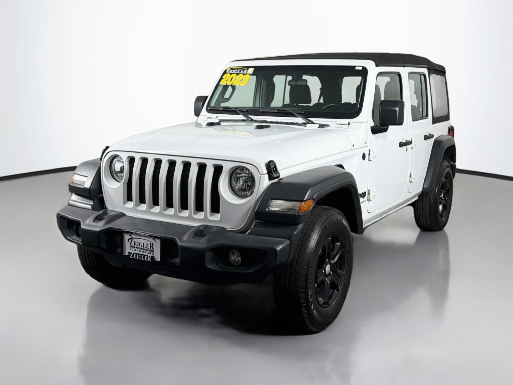 Used 2023 Jeep Wrangler 4-Door Sport 4x4 SUV