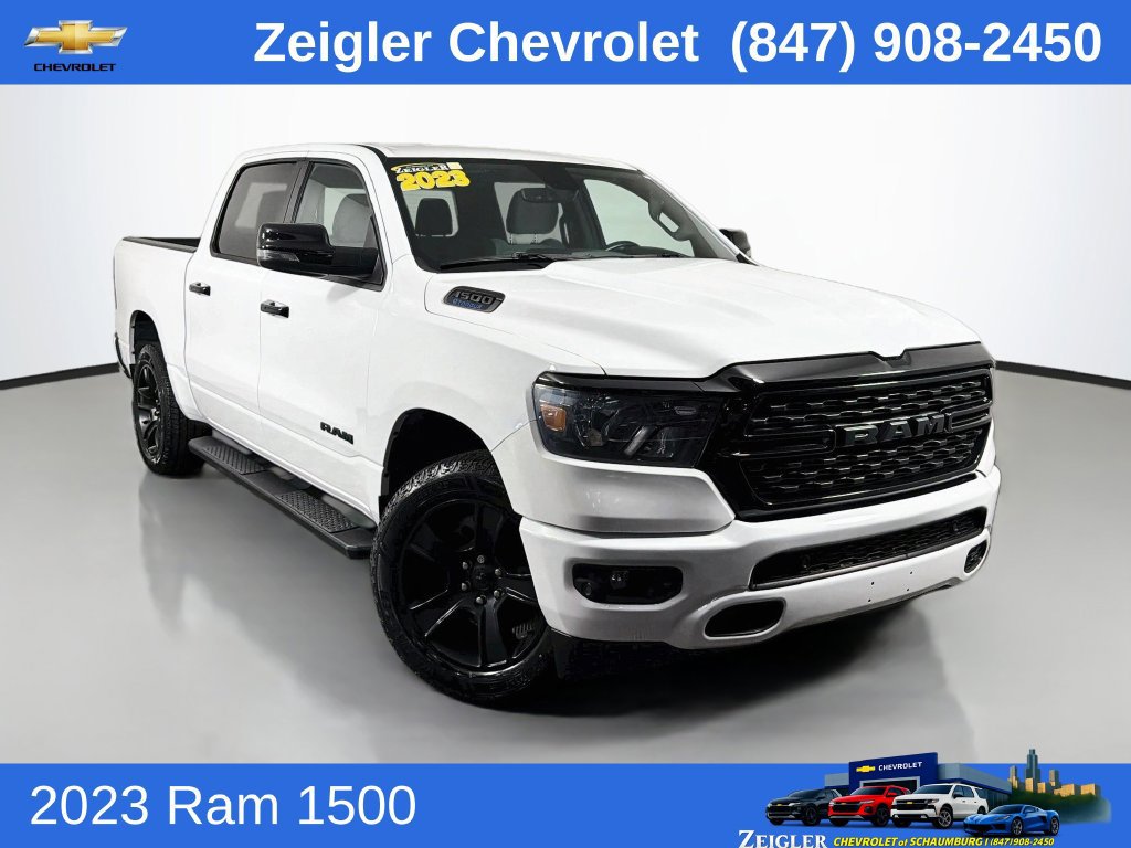 Used 2023 Ram 1500 Big Horn Crew Cab 4x4 57 Box Truck