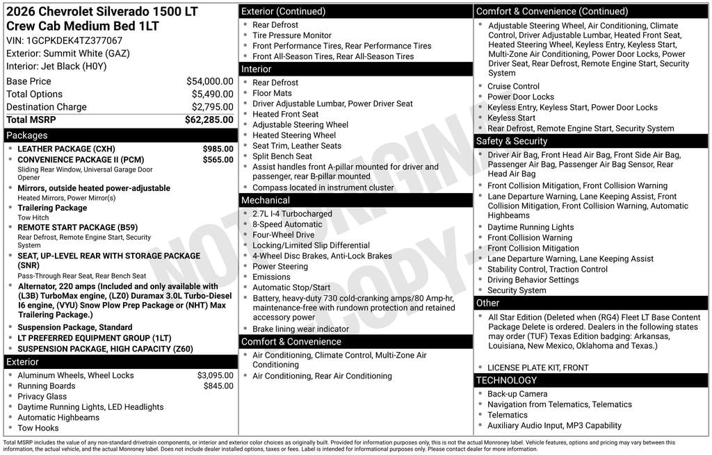 2026 Chevrolet Silverado 1500 LT - Photo 33