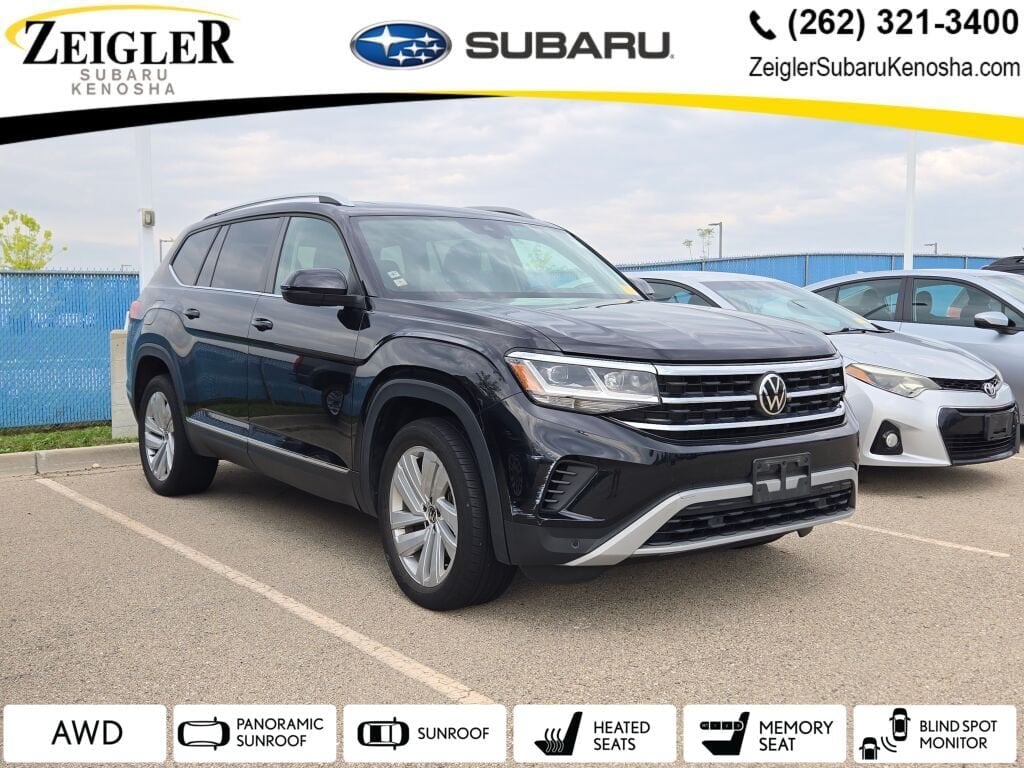 Used 2021 Volkswagen Atlas 3.6L V6 SEL 4MOTION SUV
