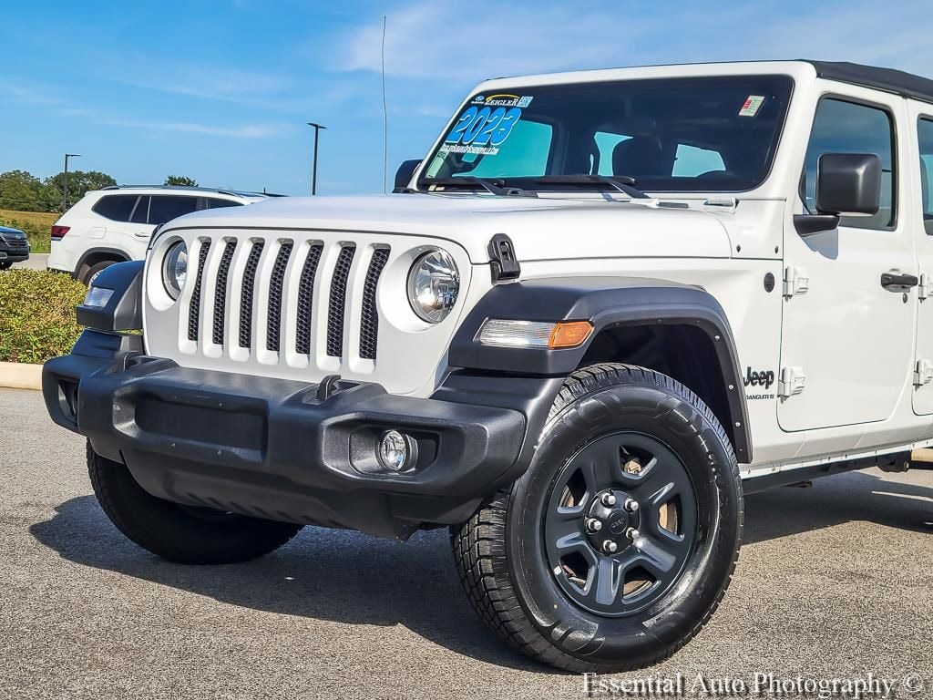 Used 2023 Jeep Wrangler 4-DOOR SPORT 4X4 SUV