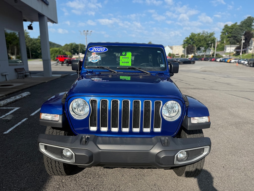 Certified 2020 Jeep Wrangler Unlimited Sahara SUV