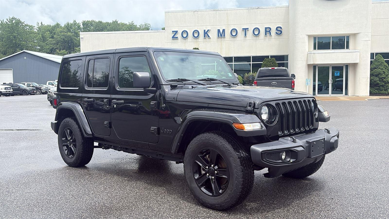Used 2023 Jeep Wrangler 4-DOOR SAHARA 4X4 SUV
