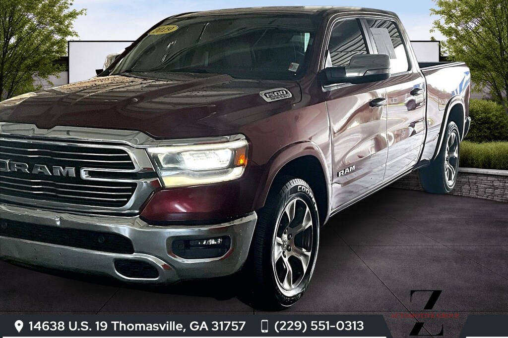 Used 2019 Ram 1500 Laramie Crew Cab 4x4 64&Quot; Box Truck